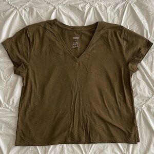 Girlfriend Cropped Tee